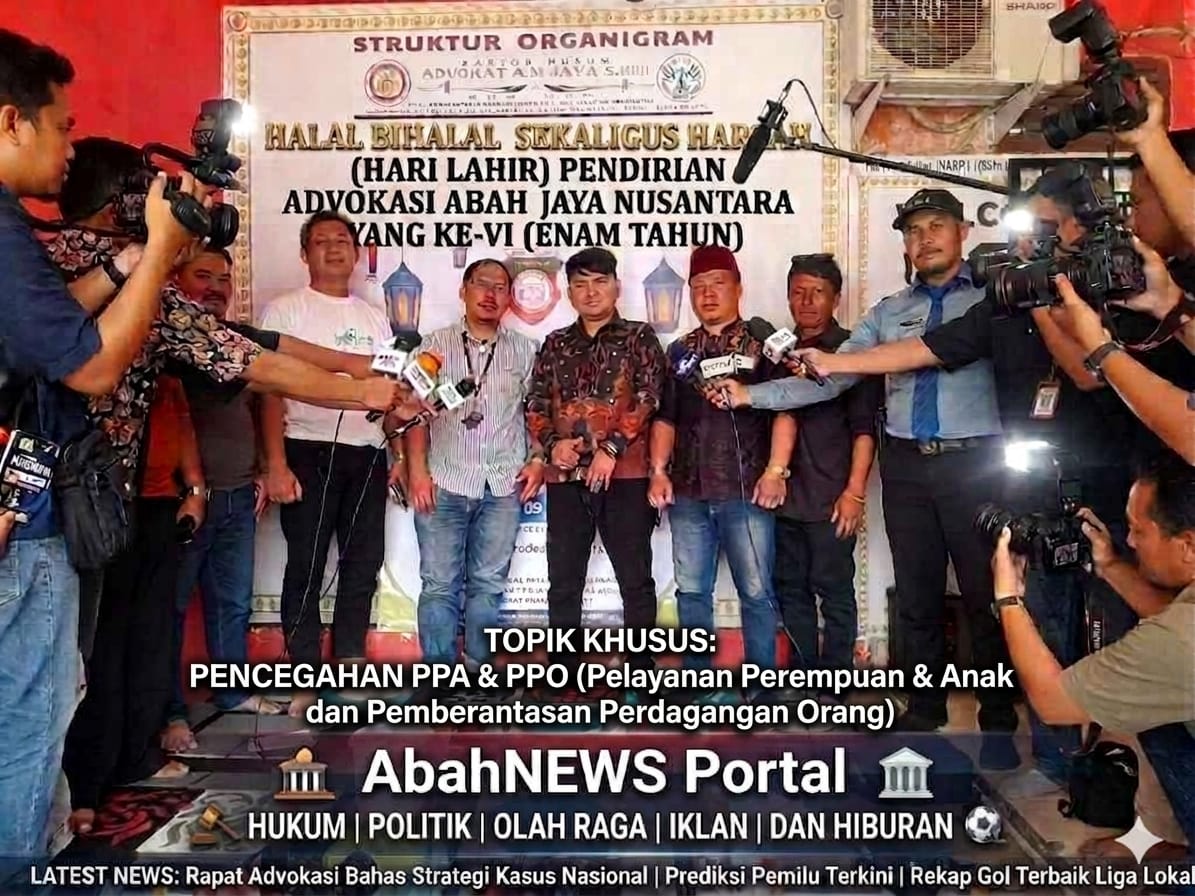 Halal Bihalal dan Syukuran Harlah Ke-6 Advokasi Abah Jaya Nusantara Berlangsung Dengan Khidmat