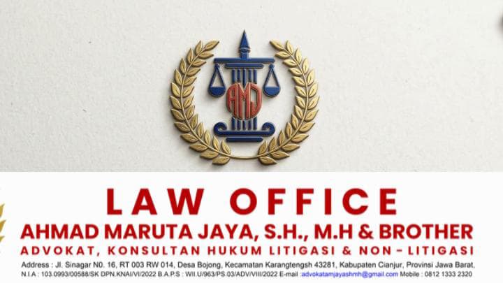 ARTI LOGO LAW OFFICE AMJ AHMAD MARUTA JAYA & BROTHER